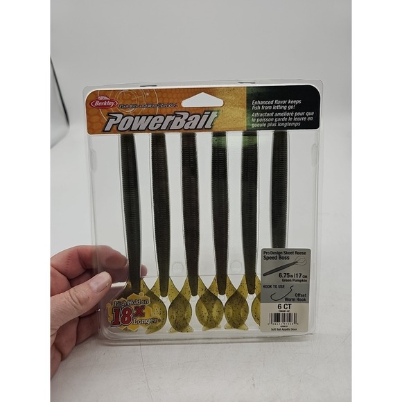 Berkley Jensen Other - Berkley Powerbait Pro Design Skeet Reese Speed Boss 6.75in. 6 Count New